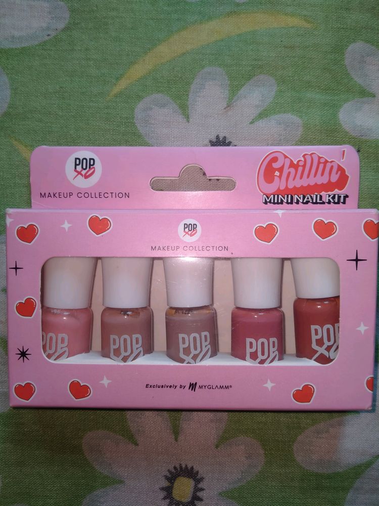 Popxo Makeup By Myglamm - Chillin Mini Nail Kit