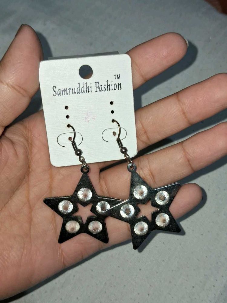 Star Dangle Earrings