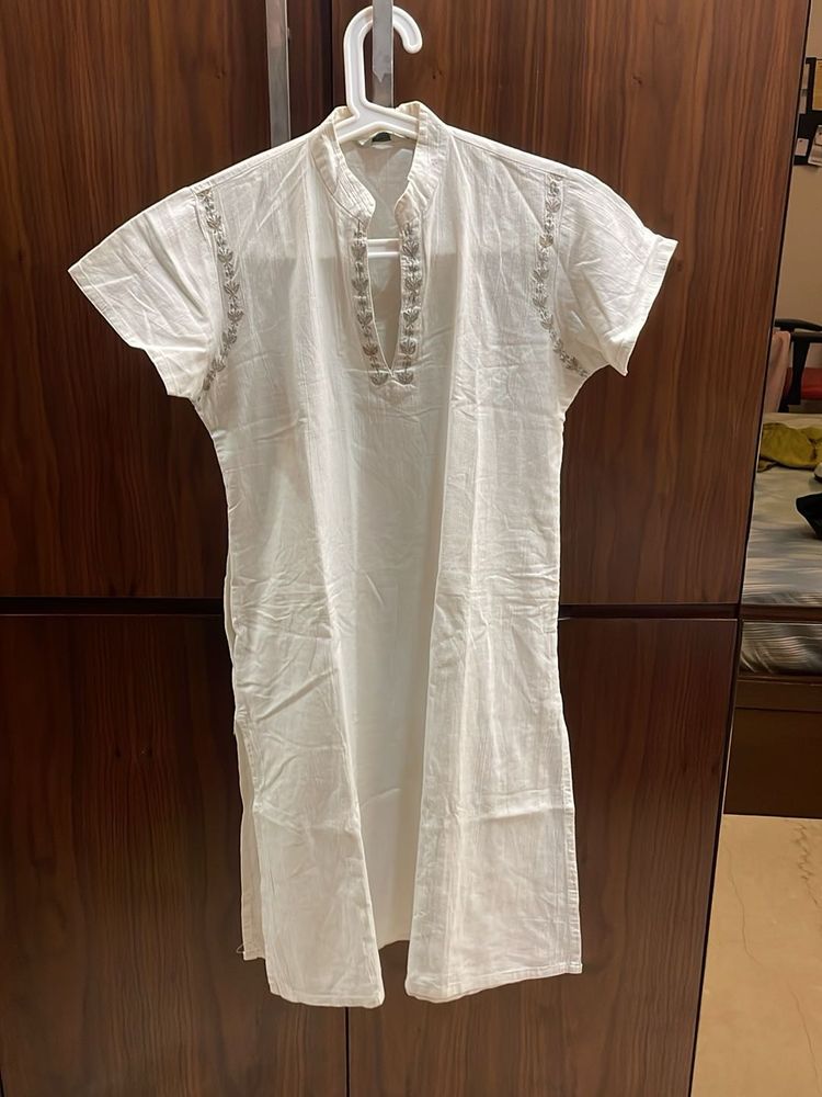 White kurta