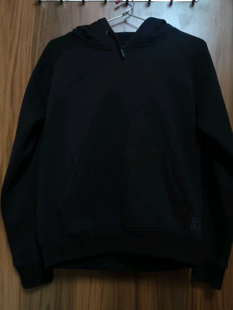 Black double line Hoodie