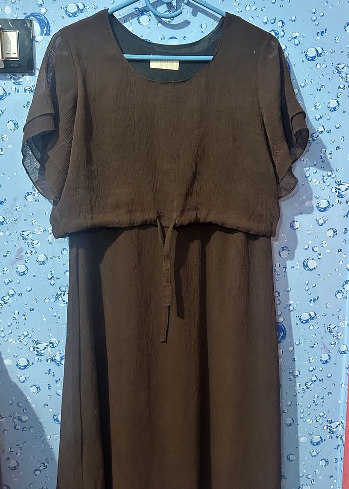 Brown Dress