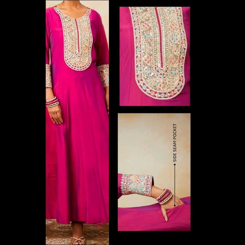 Festive Anarkali kurta ✨ Prefered Cash  ✨