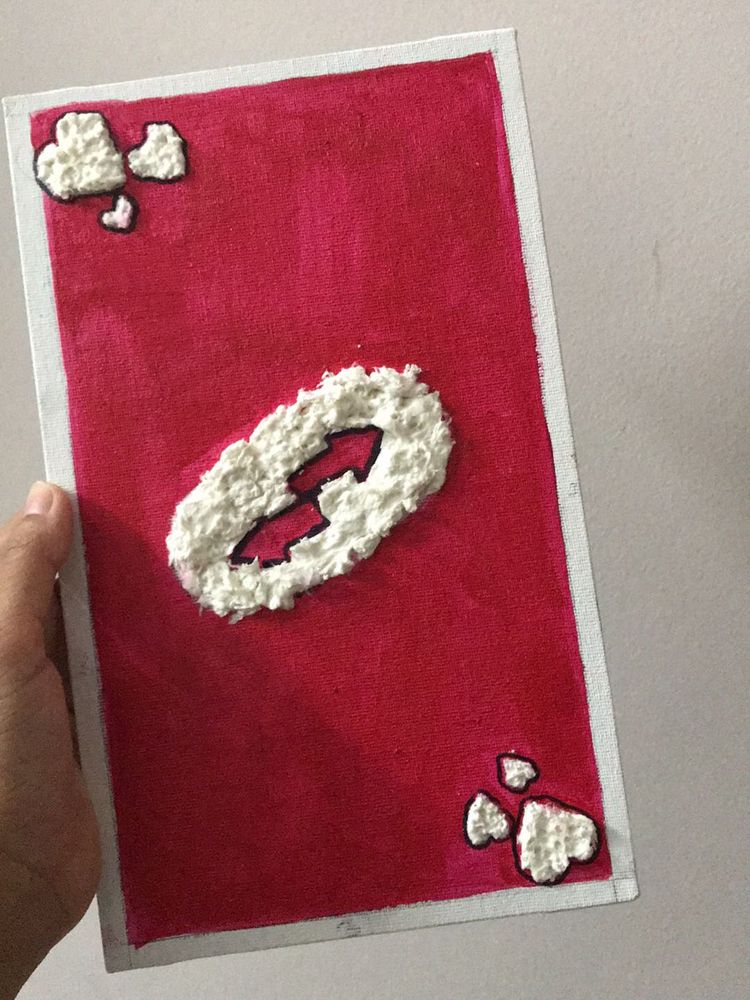 UNO Reverse Card Painting