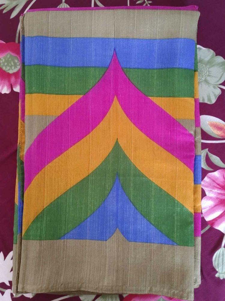 Multicolored Saree Elegant And Unique