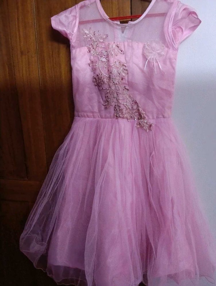 Cute Pink Party Dress