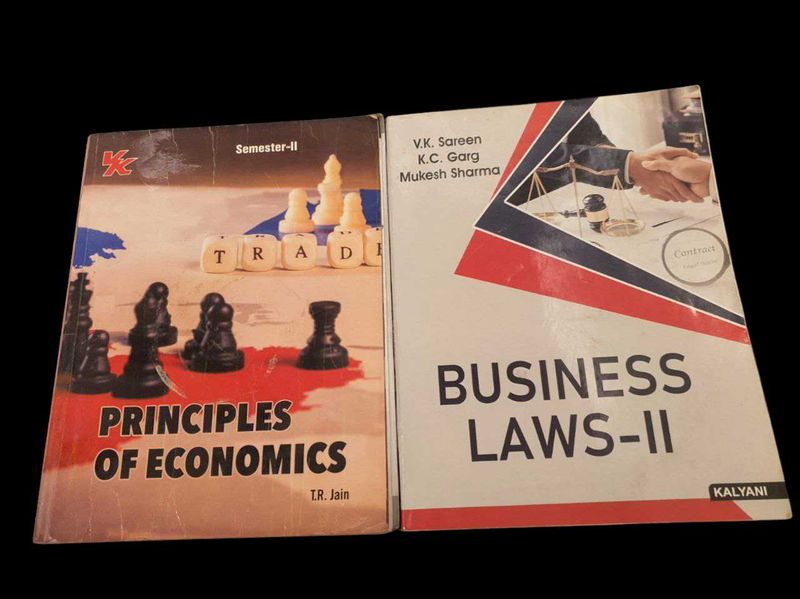 📚Principal of Eco. and Bus. Laws Bcom Sem 2📚