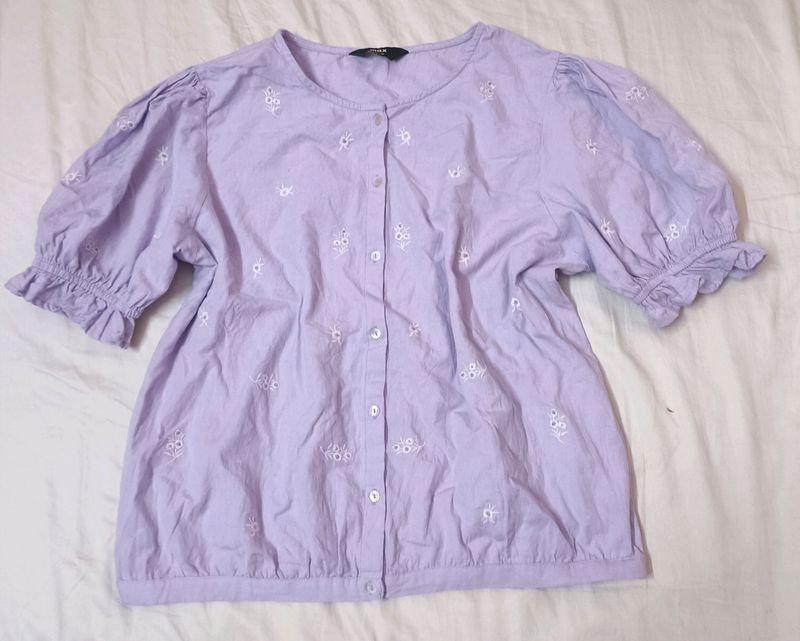 Purple Colour Shirt For Women