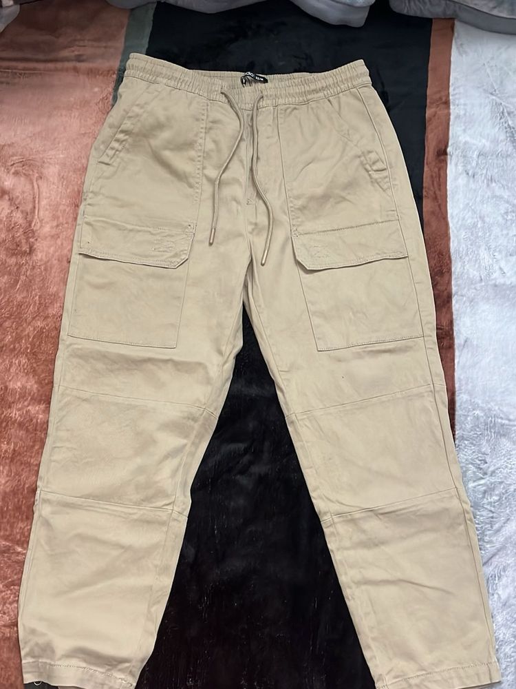 Khaki Cargo Pants