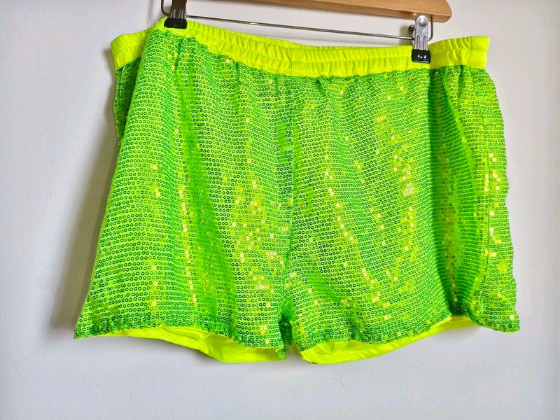 🎁Buy 1, Get 1 Free🎁, Sparkly Green Sequin Shorts
