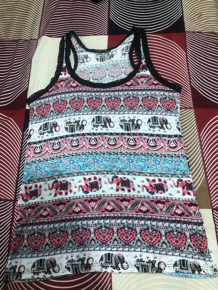 Printed Tank Top