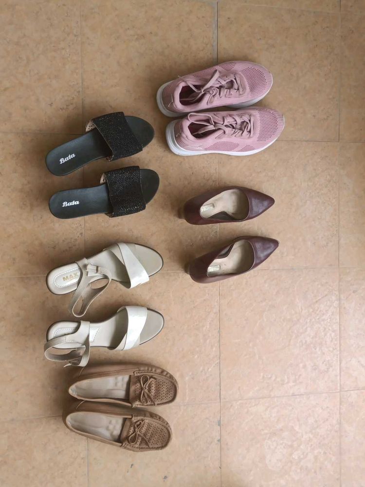 5 Pairs Of Footwear