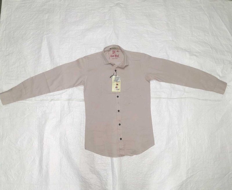 Red BlueCasual Shirt Small (S)In Size.