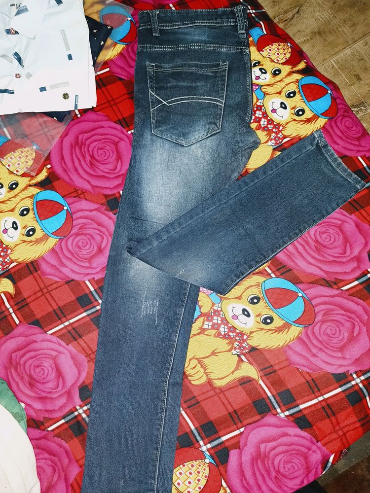 Blue Slim Fit Jeans