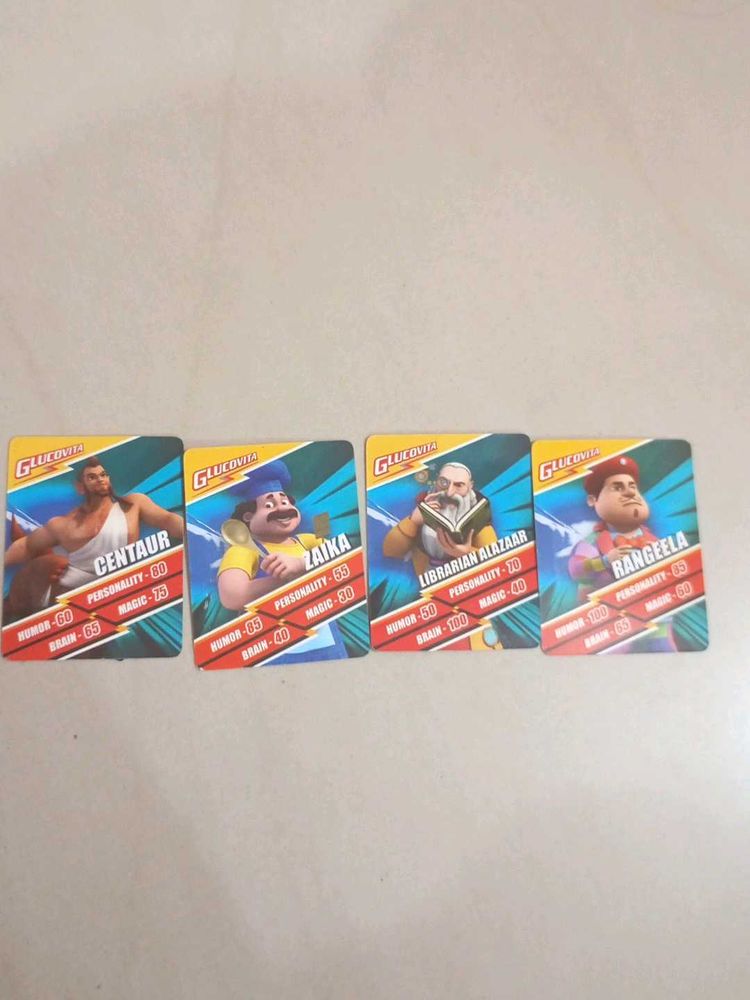 Glucon-D Trading Cards Set