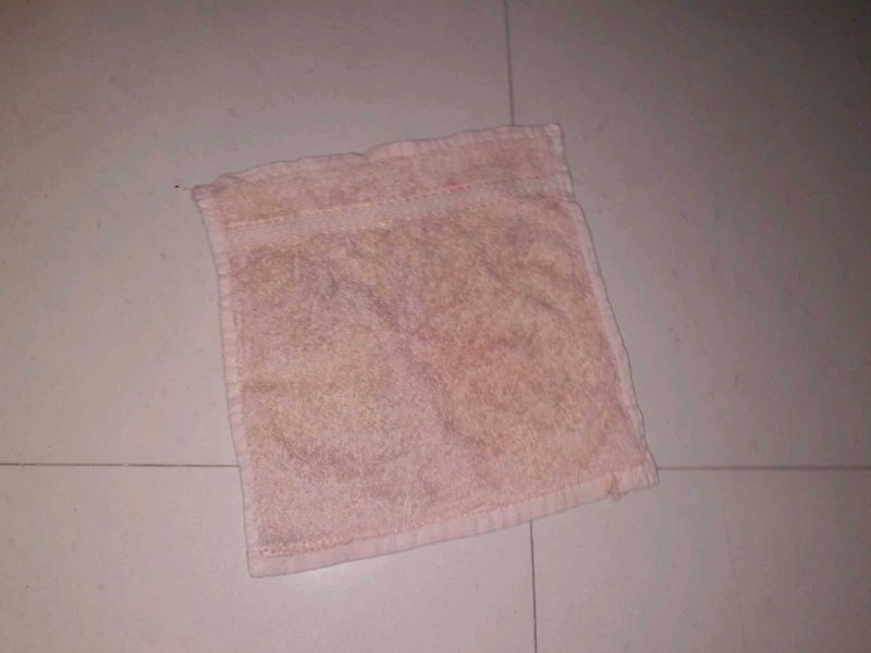 Pink Face Towel