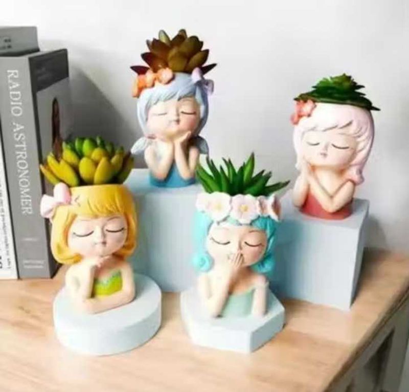 Cute Girl Planters pot ❣️❣️😍😍