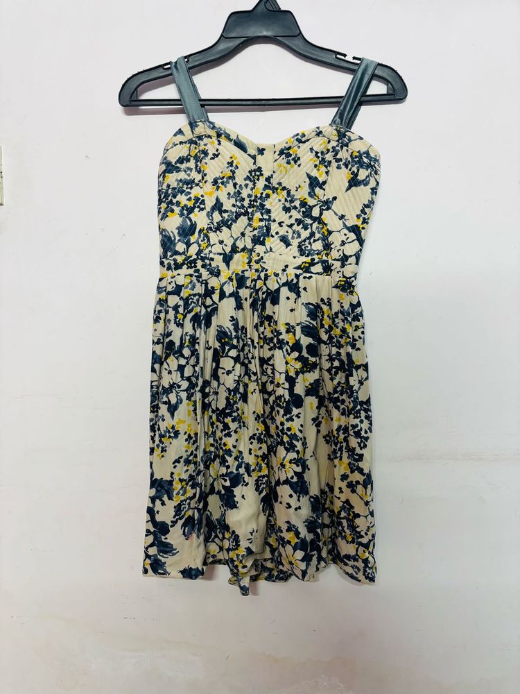 Floral Print Mini Dress