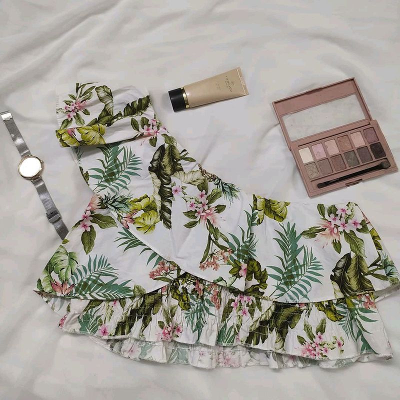 one shoulder top
