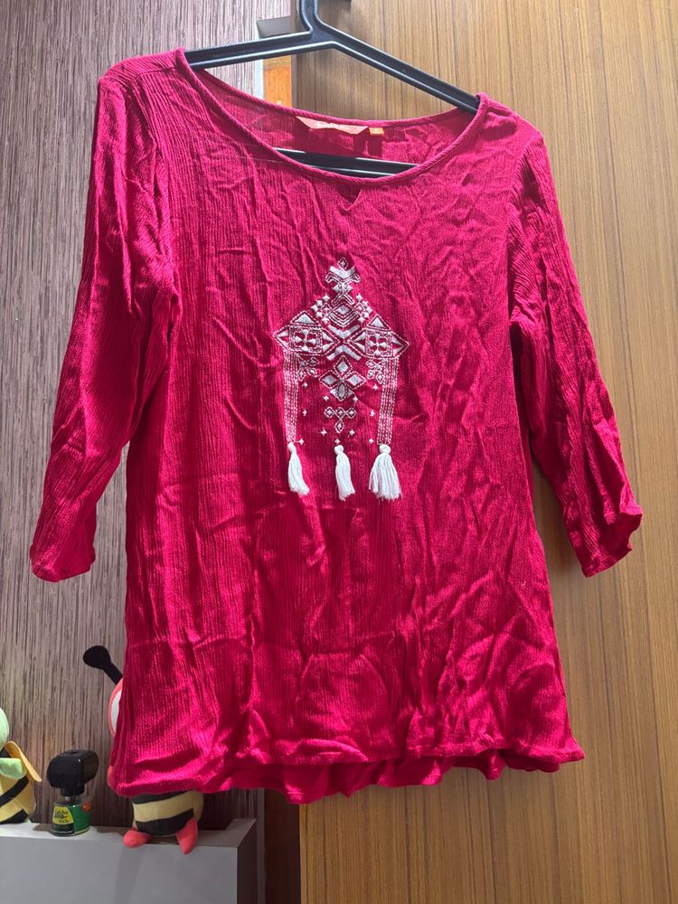 🆕 “Fusion” Majenta Top