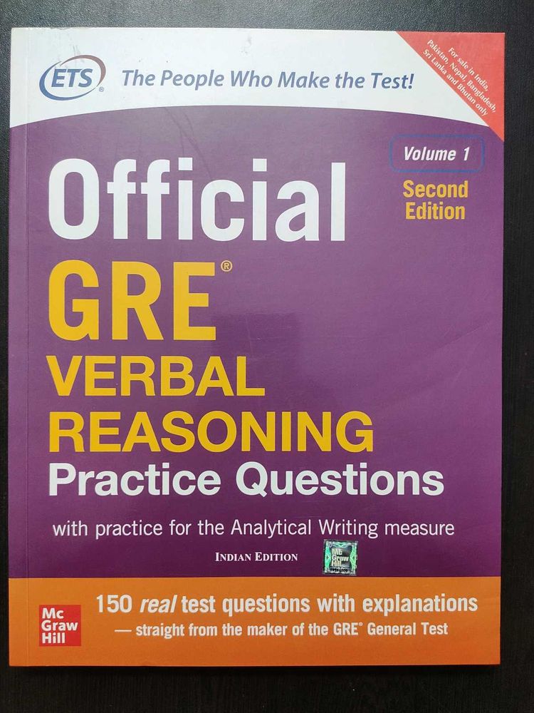 Official GRE Verbal Reasoning