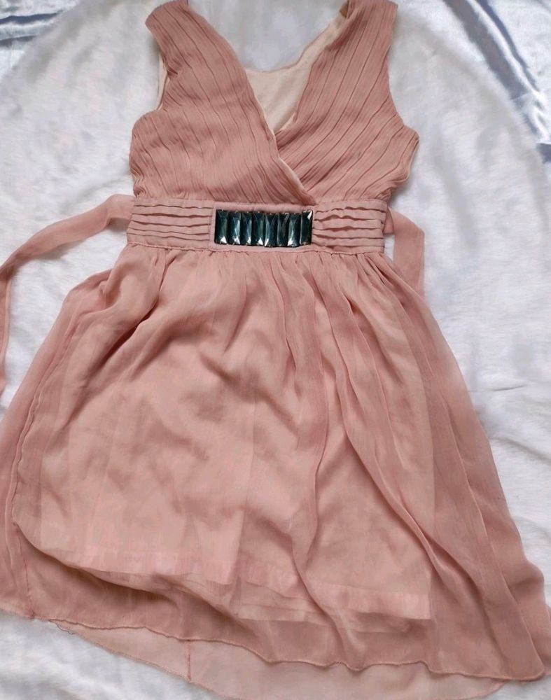 Pink Floral Dress