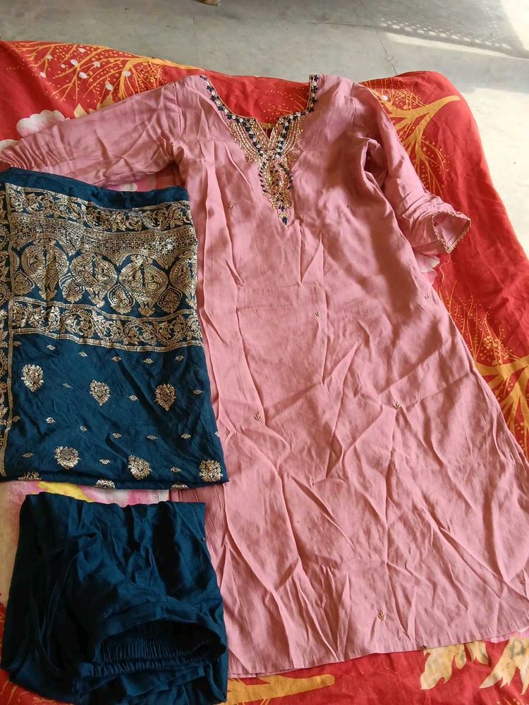 3piece Wedding Wear Kurta Set