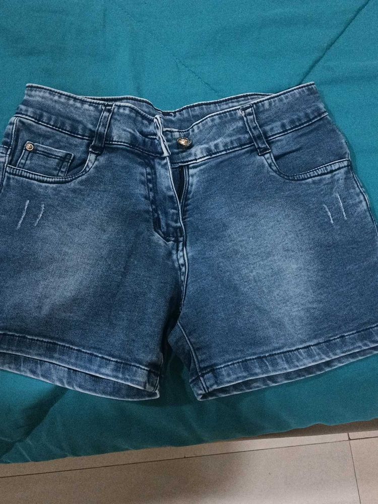 Girls Denim Shorts