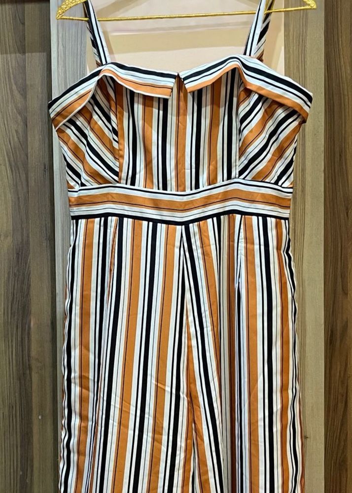 FabAlley Striped jumpsuit