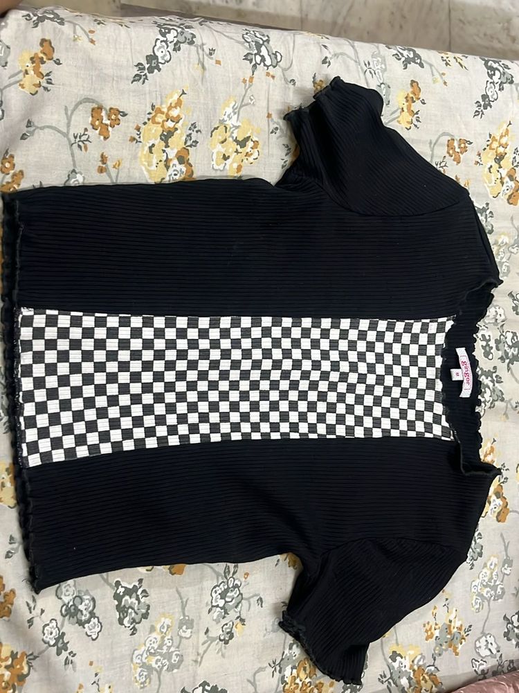 Checkered T Shirt