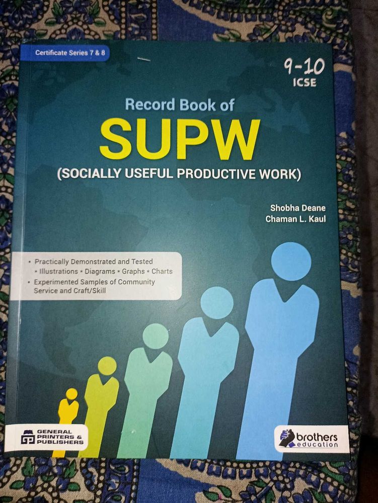ICSE SUPW Record Book 9-10