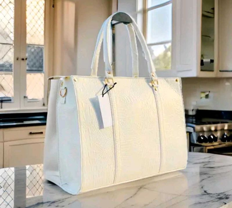 Brand New Cream Tote Bag