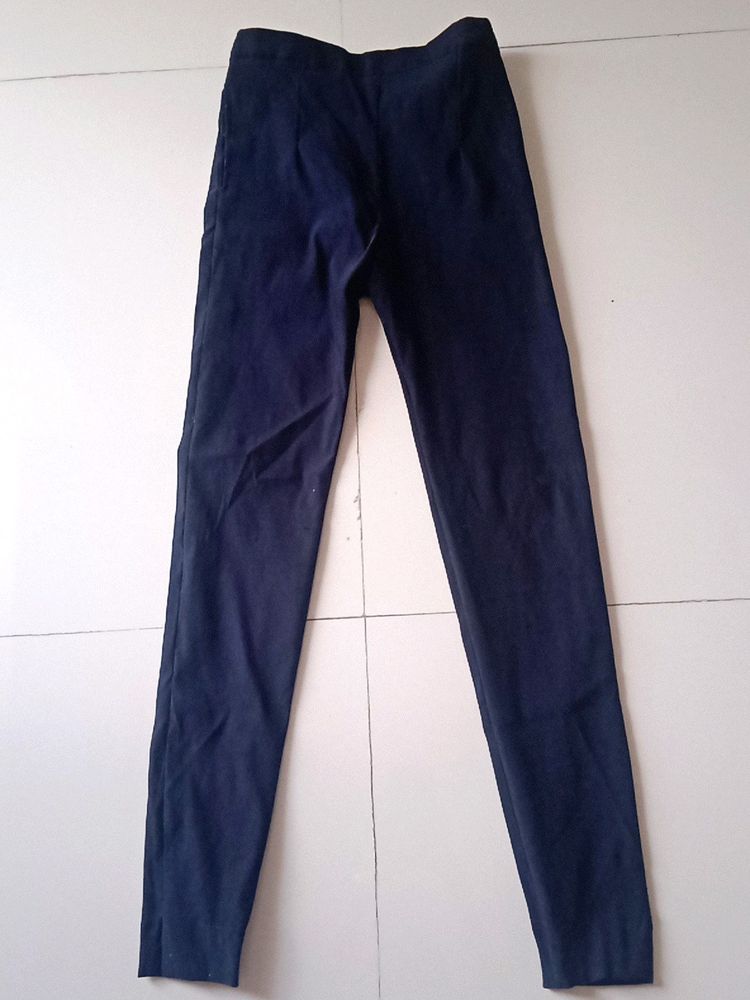 Black Trouser/ Jeggings For Girls