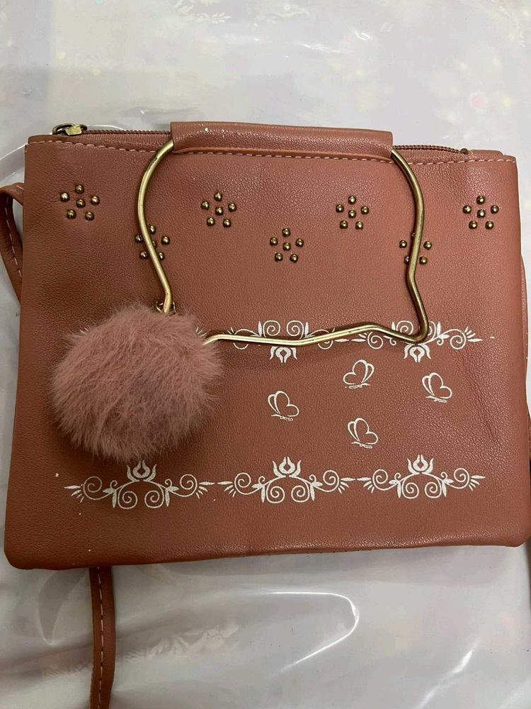 Brown Sling Bag