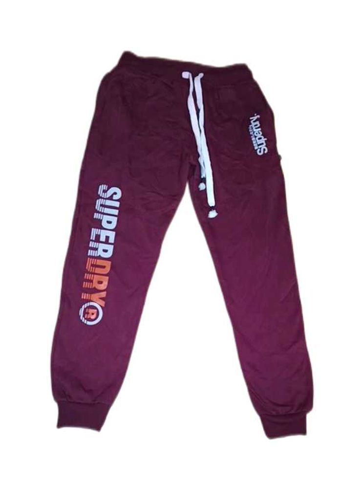maroon Joggers for unisex- New