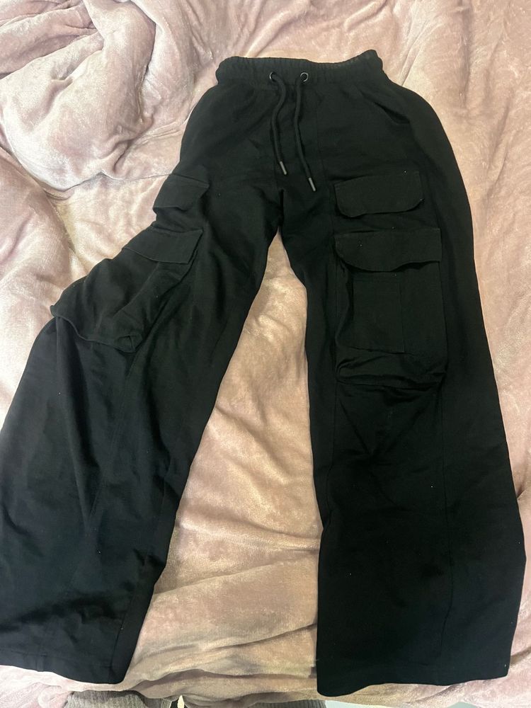 Black Cargo Pants