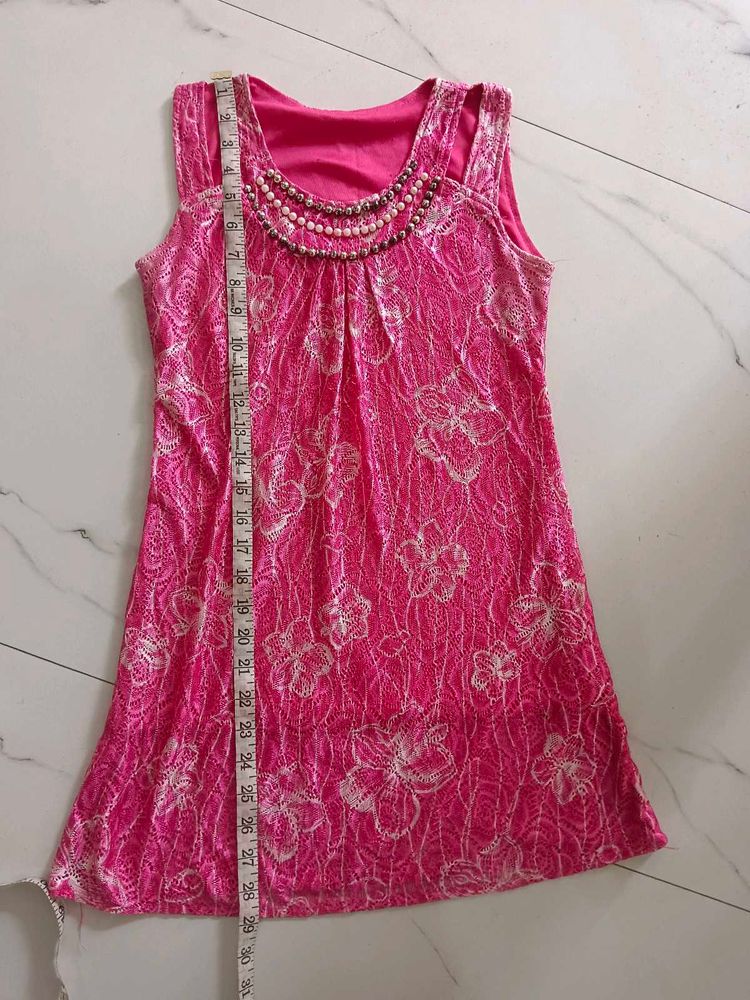Pink Designer Trendy Top