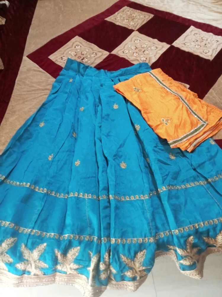 Lehenga with dupatta