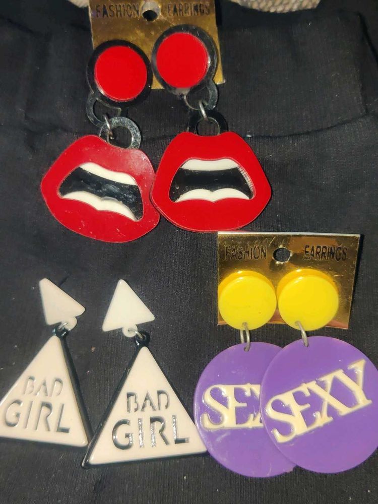 Funky Earings Combo