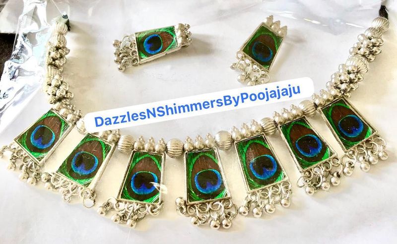 Peacock Jewellery Set