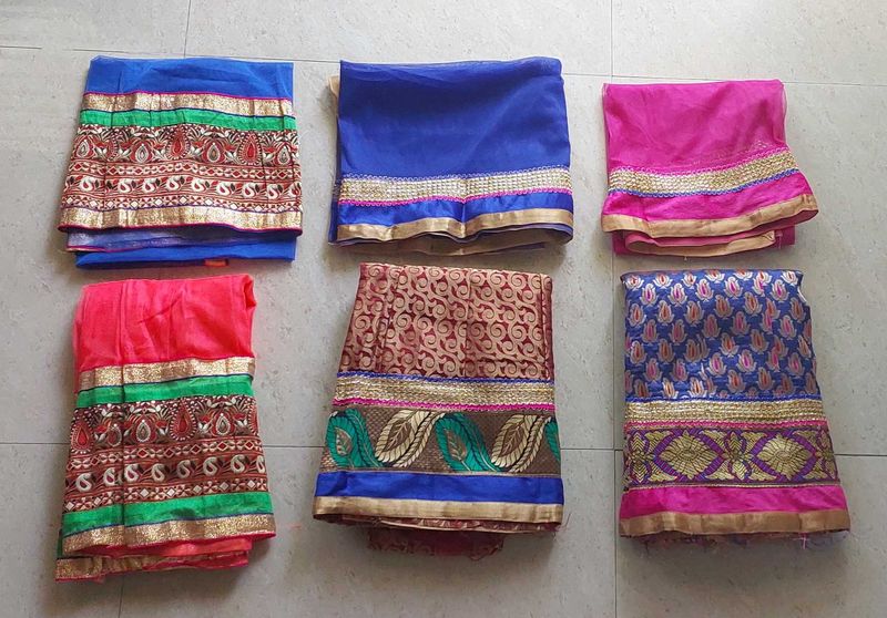 Pack Of 3 Wedding Gagra And Duppata
