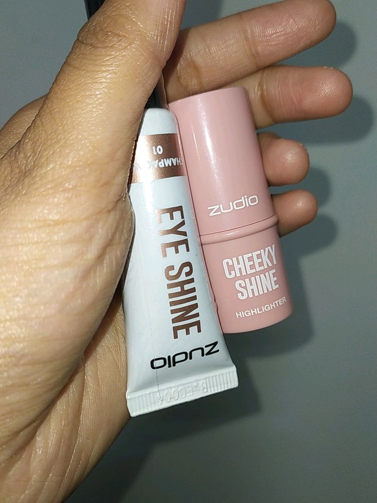 Zudio Eye Shine &amp; Cheeky Highlighter