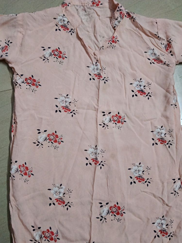 Beautiful Top With Print Flower&#39;s