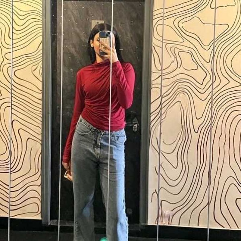 brown top trendy