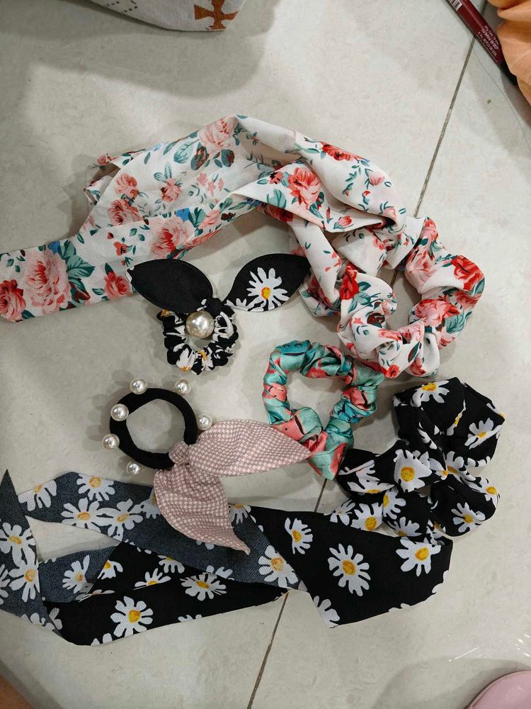 Hair Accessory Combo Of 5