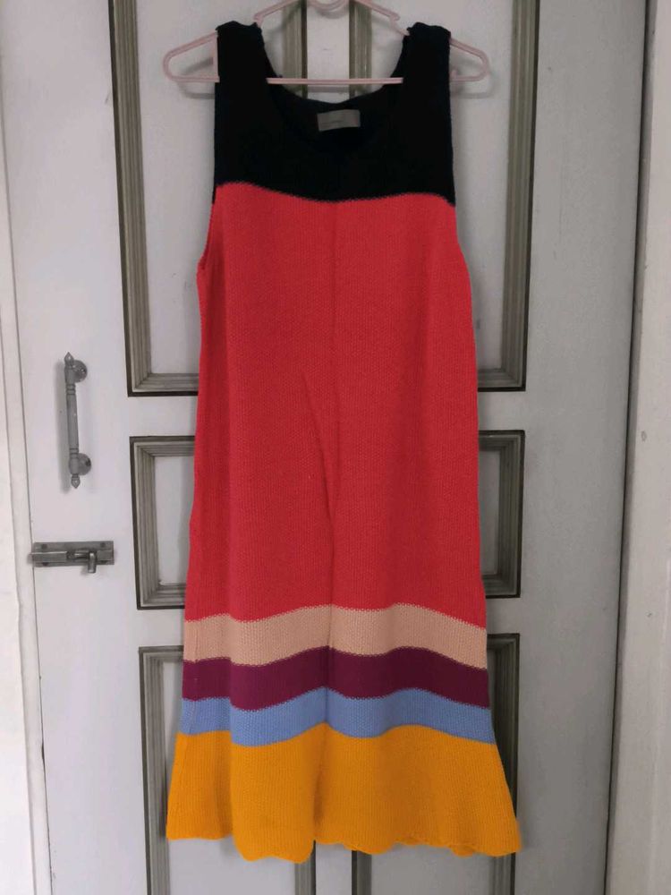 Colorful Sleeveless Dress