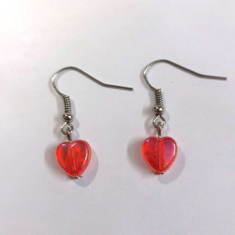 Handmade Heart Earrings