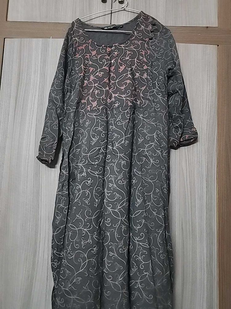 Avaasa Gray Kurti