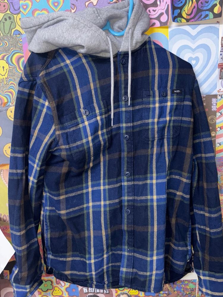 Vans Flannel Hooded Shirt