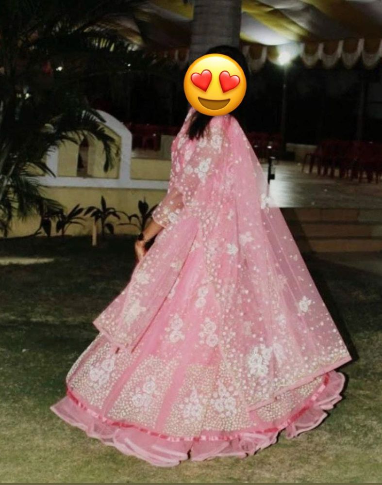Pink Embellished Lehenga Choli