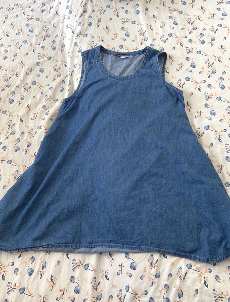 Denim Sleeveless Dress